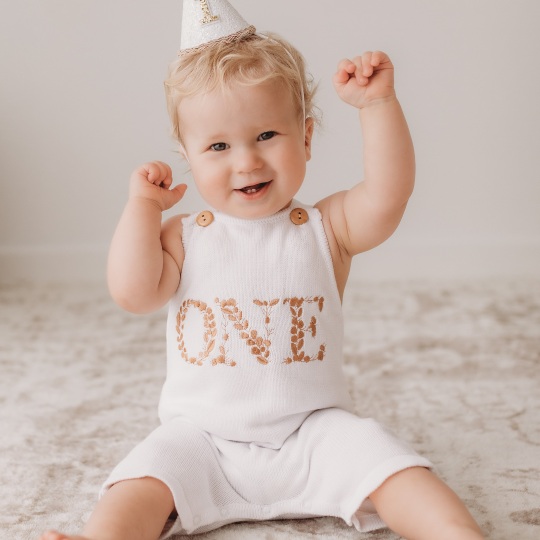 First birthday romper girl hotsell